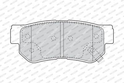 BREMSBELAGSATZ SCHEIBENBREMSE FERODO FDB1606 1