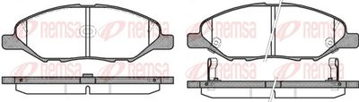 Brake Pad Set, disc brake 1293.02