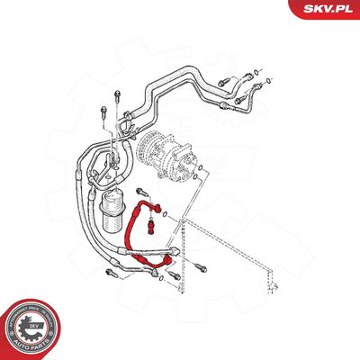 CONDUCTA PRESIUNE VARIABILA AER CONDITIONAT ESEN SKV 54SKV674 5