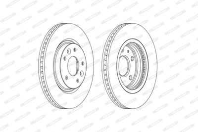 Brake Disc DDF2466C