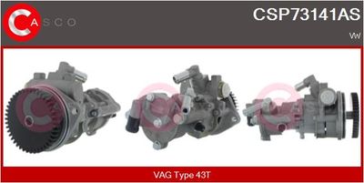 CASCO Hydraulikpumpe, Lenkung Brand New HQ (CSP73141AS)
