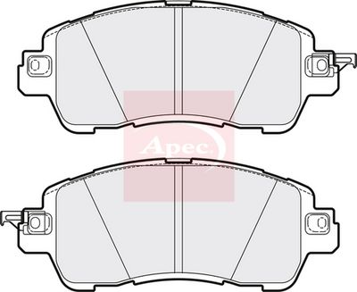 APEC Brake Pad Set, disc brake PAD2082