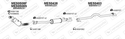 ABGASANLAGE VENEPORTE 500428