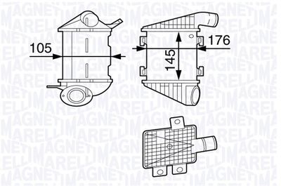 MAGNETI MARELLI Ladeluftkühler