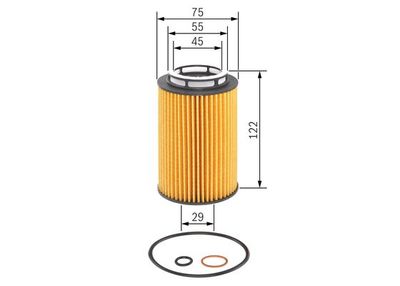 Oljefilter BOSCH F 026 407 158