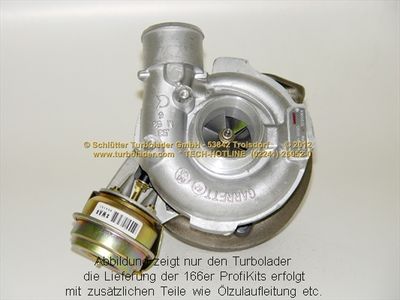 LADER AUFLADUNG SCHLÜTTER TURBOLADER 16603001EOLD 6