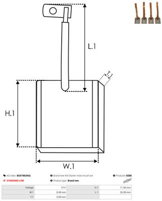 PERIE ELECTROMOTOR AS-PL BSX196IKA 1