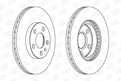 BREMSSCHEIBE CHAMPION 562033CH 1