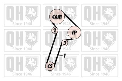 SET CUREA DE DISTRIBUTIE QUINTON HAZELL QBK140 1
