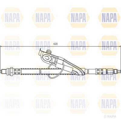 Brake Hose NAPA NBH1114