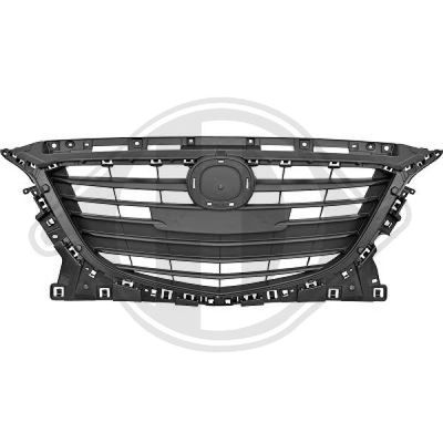 Решетка радиатора DIEDERICHS 5620040 для MAZDA 3