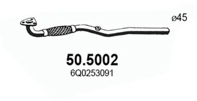 Rura wydechowa ASSO 50.5002