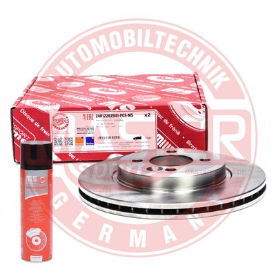 Tarcza hamulcowa MASTER-SPORT GERMANY 24012202041-PCS-MSP