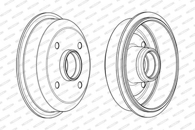TAMBUR FRANA FERODO FDR329197 2