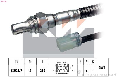 Sonda lambda KW 497 787