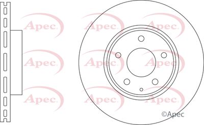 Brake Disc APEC DSK3365