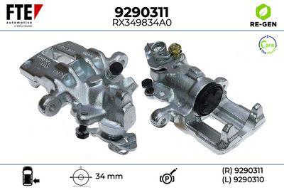 спирачен апарат FTE 9290311