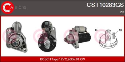CASCO CST10283GS Стартер  для VW (Фольксваген_)