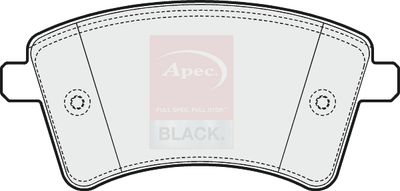 APEC Brake Pad Set, disc brake PAD1656B