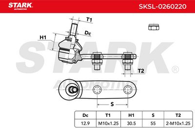 Шарнири STARK SKSL-0260220