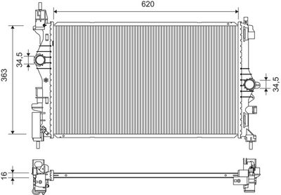 RADIATOR RACIRE MOTOR