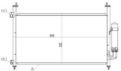 KONDENSATOR KLIMAANLAGE