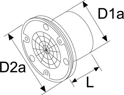Luftkanal WEBASTO 1322634A