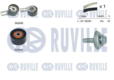 Комплект ремня ГРМ RUVILLE 550358 для PEUGEOT 4008