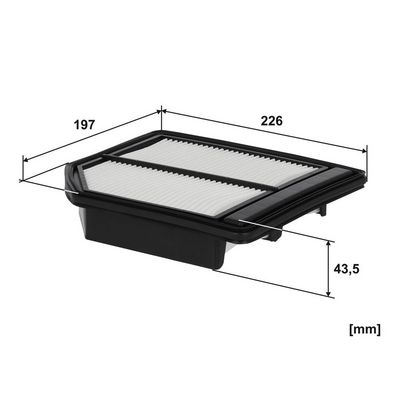 Vorschau Luftfilter Ansicht 3