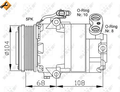 Compressor, air conditioning 32080