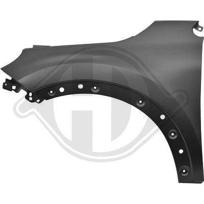 DIEDERICHS 3425807 Подкрылок  для FIAT 500X (334_) 2.0 D Multijet 4x4 (334AXB22, 334AXD2B)