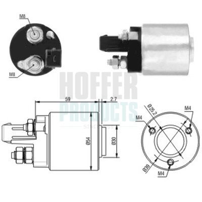 SOLENOID ELECTROMOTOR
