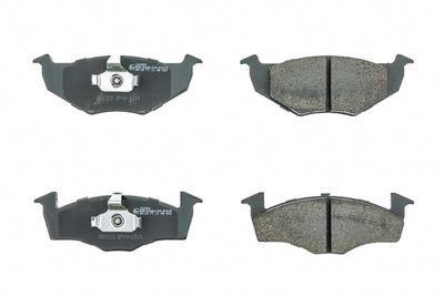 комплект спирачно феродо, дискови спирачки AISIN BPVW-1018
