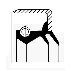 CORTECO Wellendichtring, Differential