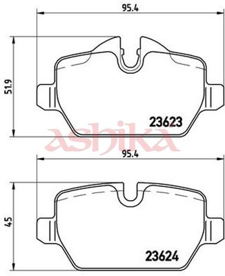 SET PLACUTE FRANA FRANA DISC ASHIKA 51000100 1