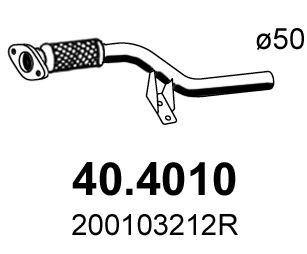 Rura wydechowa ASSO 40.4010