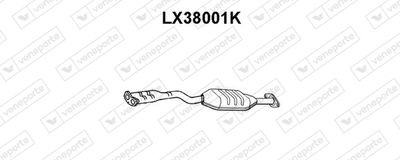 VENEPORTE LX38001K Каталізатор для LEXUS (Лексус)