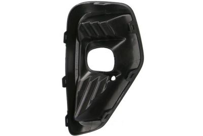 Voorbumper afdekking Voor Links (met mistlampgaten, zwart) past: FORD KUGA III 01.24-