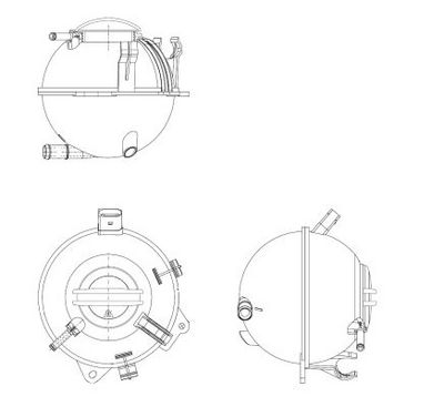 Expansion Tank, coolant 454082