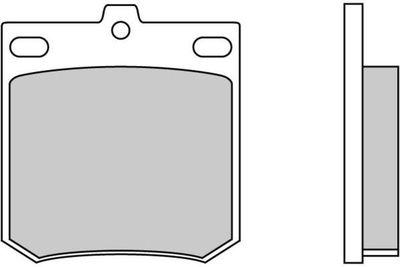 Комплект тормозных колодок, дисковый тормоз E.T.F. 12-0049 для MAZDA 1000