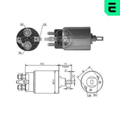 SOLENOID ELECTROMOTOR
