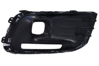 Voorbumper afdekking Voor Links (met mistlampgaten, met dagrijlichten gaten, plastic, chroom/zwart) past: CITROEN C-ELYSEE 11.16-