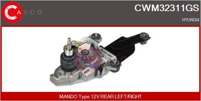 CASCO CWM32311GS Двигатель стеклоочистителя  для HYUNDAI (Хендай)
