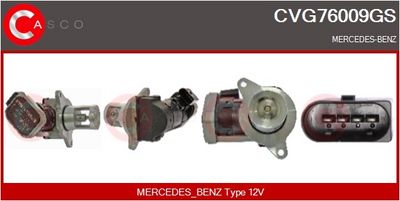SUPAPA EGR CASCO CVG76009GS