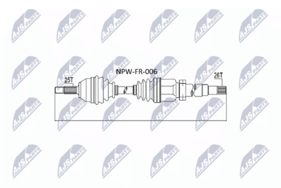 NTY Antriebswelle