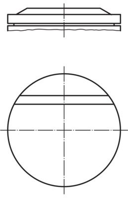 Zuiger - 0027112 - MAHLE