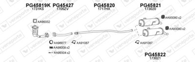 ABGASANLAGE VENEPORTE 450558