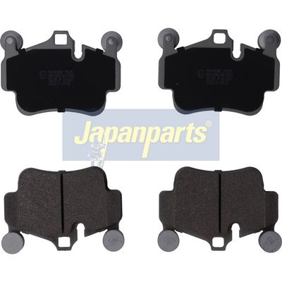 JAPANPARTS Stabdžių trinkelių rinkinys, diskinis stabdys