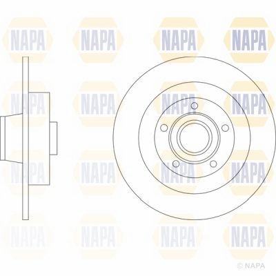 Brake Disc NAPA NBD5879