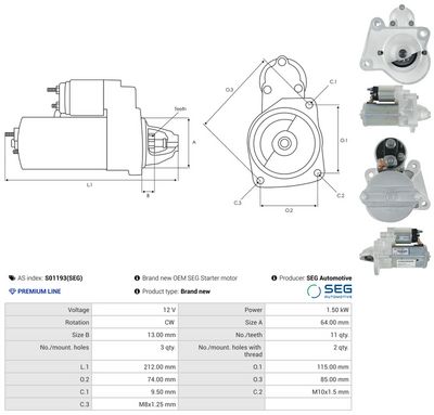 STARTER AS-PL S01193SEG 4